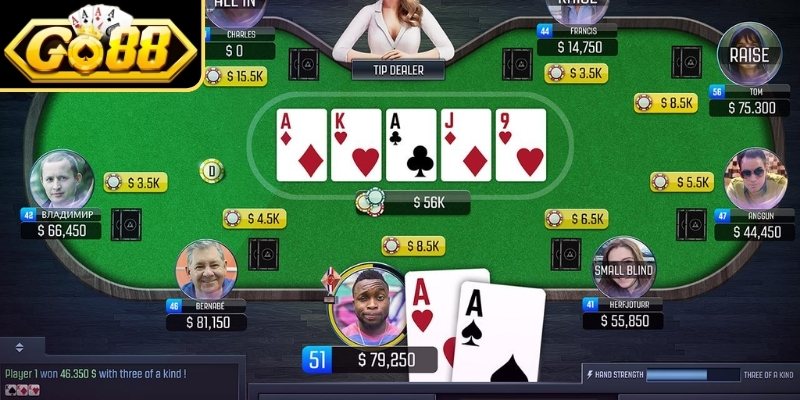 Chiến thuật tham gia Poker GO88 chuẩn xác nhất